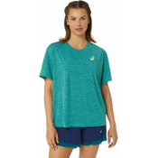 Ženska majica Asics Nagino Tennis Loose T-Shirt - aurora green/rich teal