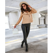 Resti Womens eco-suede ramon jacket with pockets
