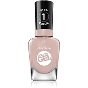 Sally Hansen Miracle Gel™ gel lak za nohte brez uporabe UV/LED lučke odtenek Shock & Mauve 14,7 ml
