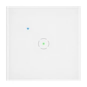 Pametno Wi-Fi stensko stikalo, enojno, belo