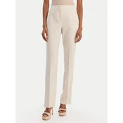 Marella Chino hlače Trofeo 2615131081 Écru Slim Fit