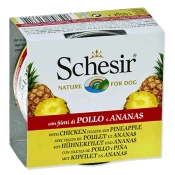 Schesir konzerva za pse sa mesom i vocem Dog Fruit, 150 g - piletina i papaja