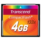 TRANSCEND memorijska kartica COMPACT FLASH 4GB 133X TS4GCF133