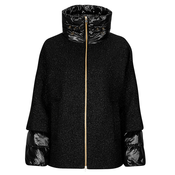 Geox  Plašči W CALITHE MID COAT  Črna