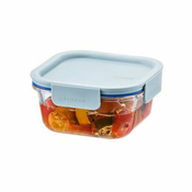 LOCKnLOCK Kvadratni stekleni kozarec CLEAR, 500 ml, meta