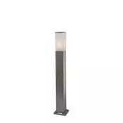 Pametna zunanja svetilka 80 cm jeklo, vključno z WiFi P45 - Malios