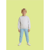 Sinsay - Basic crewneck dukserica - svetlo siva