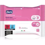Chicco Breast Wipes vlažni čistilni robčki za prsi 72 kos