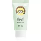 Skin79 Animal For Angry Cat BB krema proti nepravilnostim na koži SPF 50+ odtenek Petal Bež 30 ml