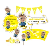Personal Personaliziran rojstnodnevni set - Minioni