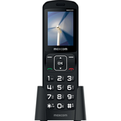 MAXCOM mobilni telefon MM32D, Black
