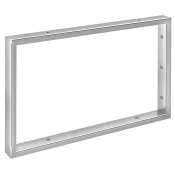 Jeklena nosilna konzola 490x330x40mm, krom, 1 kos - Chrome - 4x33x49 cm - Sapho - 24 - Jeklo - 40 - 330 - 490 - 14