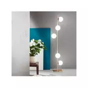 Ondaluce - Podna lampa MONILE 5xE14/10W/230V 170 cm zlatna/bela