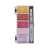 Rayher. Akvarel Metallic, Pale-pink, 5 barv, 25x45mm, +H2O čopič
