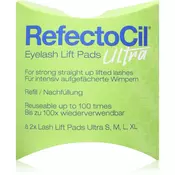 RefectoCil Eyelash Lift Pads Ultra blazinice za pod oči za večkratno uporabo za dvig in laminiranje trepalnic 100 kos