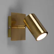 Trio Lighting Stenski reflektor Marley, starinska medenina - Dnevna soba/jedilnica - Sodobni - Kovina