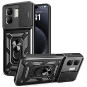 Ovitek Defender Slide Infinix Smart 9/Hot 50i - črn