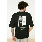 Trendyol Muška majica Tmnss21Ts1223, Crna