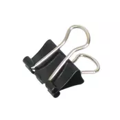 Office clips , kancalarijske štipaljke, 15 mm, crna, 12K ( 482400 )