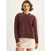 Bianco Lucci Pulover Pullover mauve