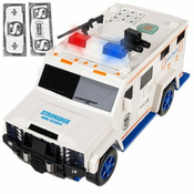 Volino Elektronski hranilnik/sef Policijski avto - bel