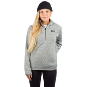 Patagonia Better Sweater 1/4 Zip Fleece Sweater birch white Gr. L