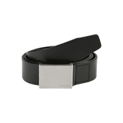 Moški pas Calvin Klein Formal Plaque Belt 3.5cm K50K504309 Črna