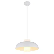 Globo 15755W - Viseča svetilka LOWE na kablu 1xE27/60W/230V, bela