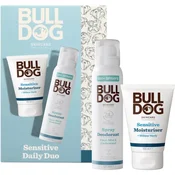 Bulldog Sensitive Duo darilni set (za telo in obraz) za moške