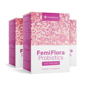 3x FemiFlora Probiotics – za žene, ukupno 60 kapsula