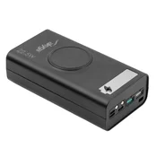 shumee Brezžični polnilnik Power Bank AK-BC-05 12x Li-Ion 18650 QI QC4+ PD 22.5W