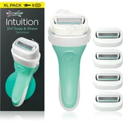 Wilkinson Sword Intuition 2v1 Sensitive Care ženski brivnik + 5 glav
