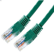 XtendLan povezovalni kabel Cat5E, UTP - 3m, zeleni
