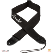 Fender 2 Black Poly Strap w/ Grey Logo remen za gitaru