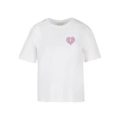 Mister Tee Majica Heart Cage Rose zelena/roza/temno roza/bela