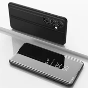 Etui ovitek s prednjim steklom za Samsung A16, A17 in A26, Črn