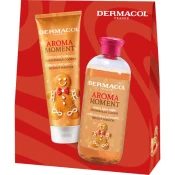 Dermacol Aroma Moment Gingerbread Cookies darilni set v božičnem slogu