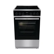 GORENJE Elektricni šporet GEC5C61XPA, 4 grejne zone, Konvencionalna rerna, Inox