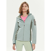 CMP Dežna jakna 39A5016 Zelena Regular Fit