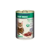 Premiere Cat Meat Menu Adult govedina in jelen 400 g konzerva