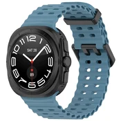Silikonski pas Techsuit W062 za Samsung Galaxy Watch Ultra 47mm/Galaxy Watch Ultra 2 - svetlo moder