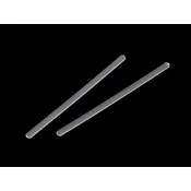 Plastična ojačitev korzeta, širina 5 mm, dolžina 8; 10 cm - (10 cm) prozorna (100 kosov)