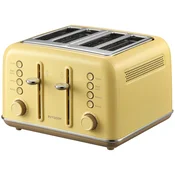 BUYDEEM 4 Slice Toaster, model DT640E, color Mellow Yellow, EU