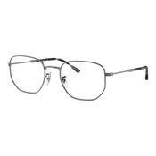 Ray-Ban RX6496 2502 L (53) Srebrna/Kristalna