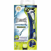 Wilkinson Sword Akumulatorski brivnik + 1 rezervna glava Hydro 5 Groomer