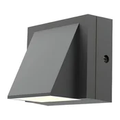 Braytron BG38-02682 spoljna zidna LED lampa 6W, 3 boje svetla, IP65, crna