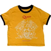 Queen Face It Alone Crest Yellow L Ženske Majica