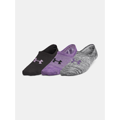 Under Armour UA Breathe Lite Ultra Low 3p - fialová Nogavice 727473 Vijolična