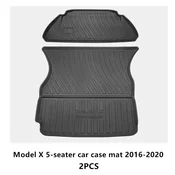 Komplet visokorobnih prtljažnih tepihov za Tesla Model X | letnik 2016 - 2020 | avtopreproga – Število sedežev: 5
