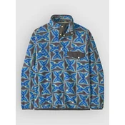 Patagonia LW Synch Snap-T Half-Zip Fleece Sweater forge grey